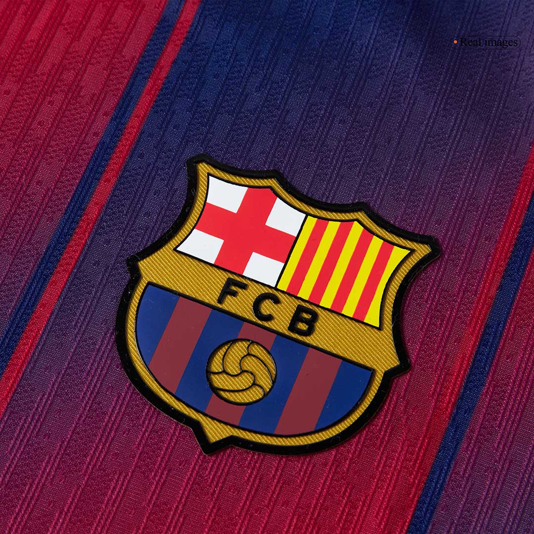 2025/26 Barcelona Soccer Jersey Home Custom Football Shirt Player Version