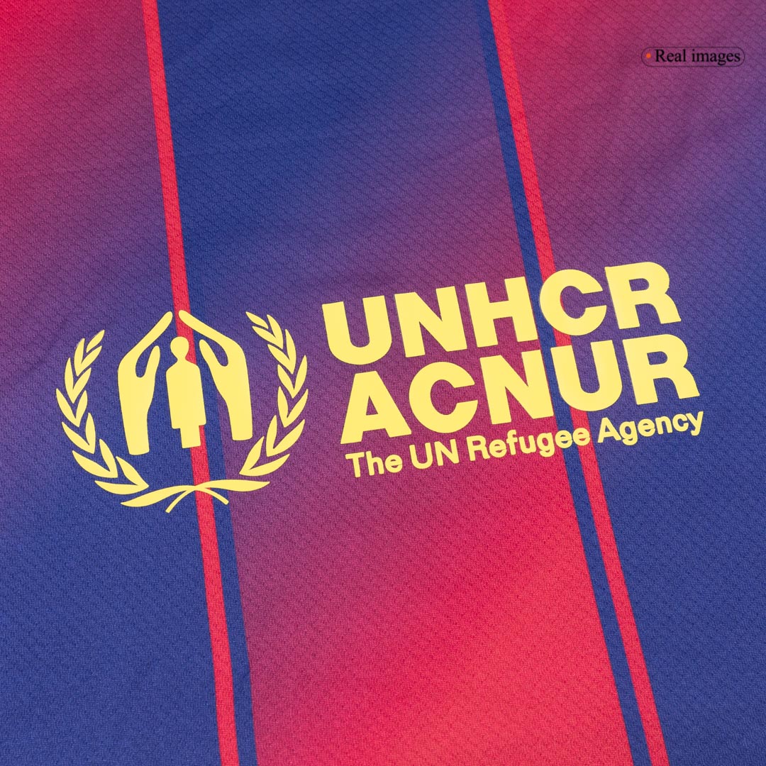 2025/26 Barcelona Long Sleeves Jersey Home Custom Football Shirt