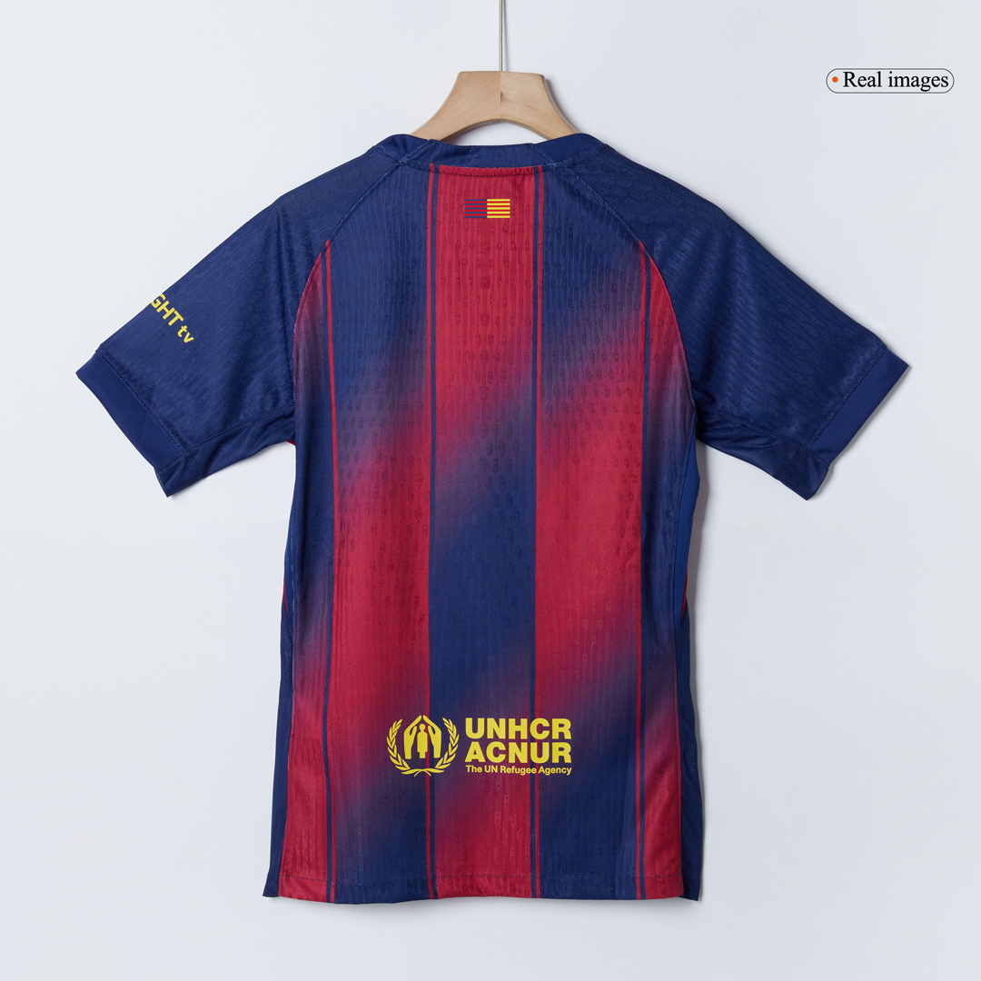 2025/26 Barcelona Soccer Jersey Home Custom Football Shirt Player Version