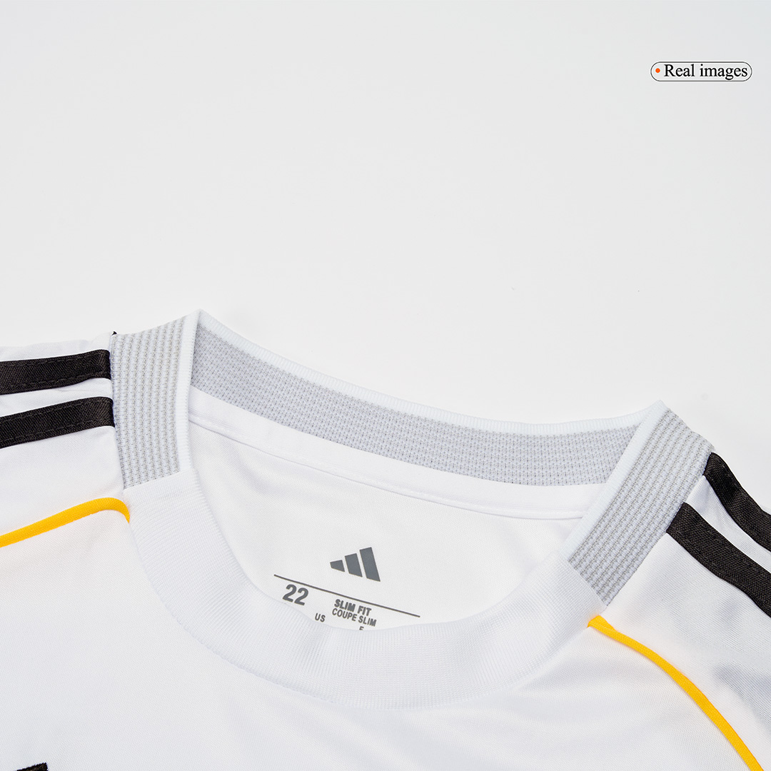 2025/26 Real Madrid Long Sleeves Jersey Home Custom Football Shirt