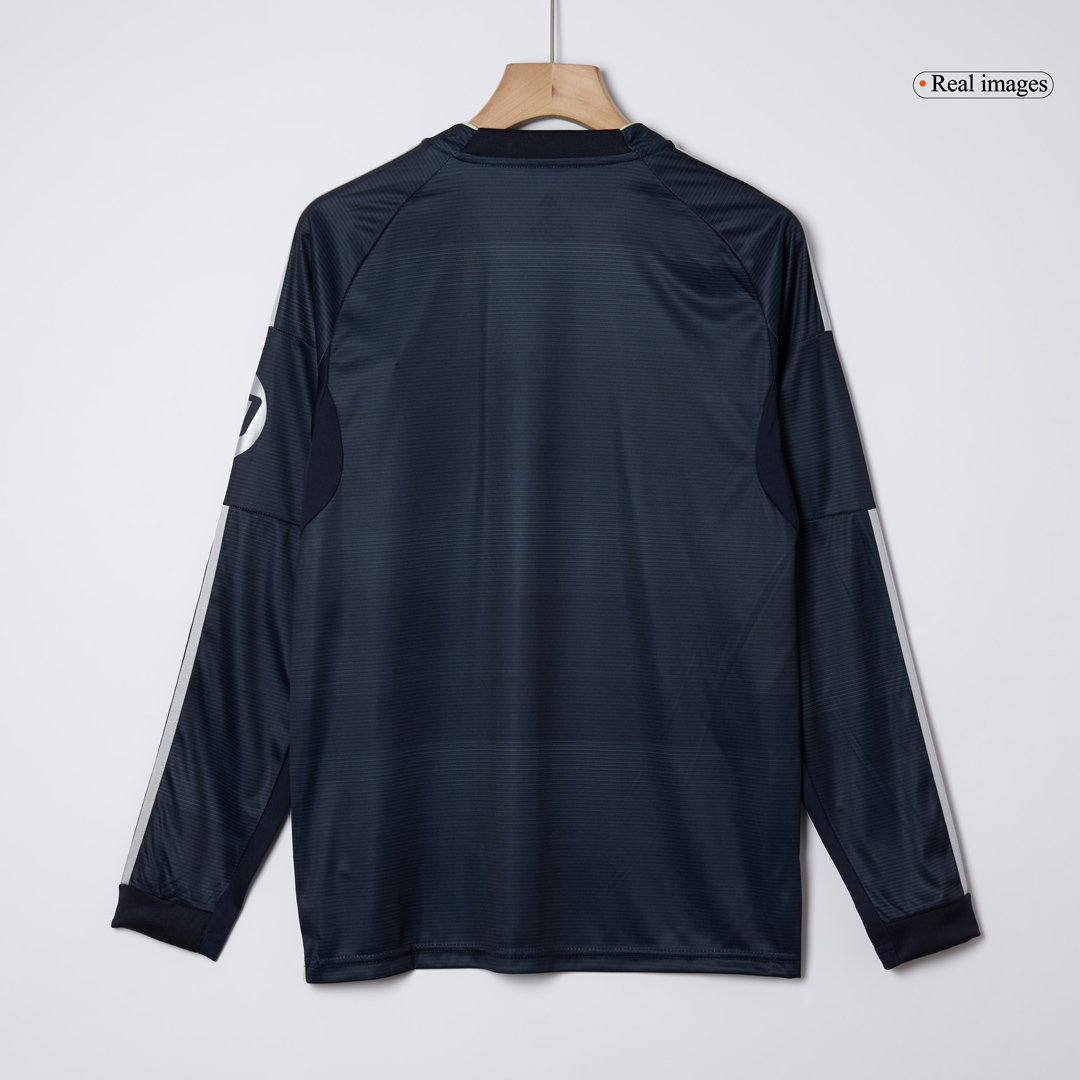 2025/26 Real Madrid Long Sleeves Jersey Away Custom Football Shirt