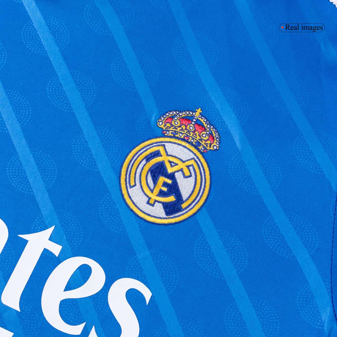 2025/26 Real Madrid Long Sleeves Jersey Third Away Custom Football Shirt