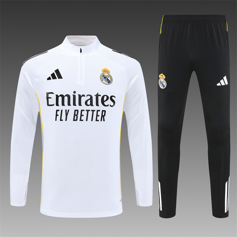 25/26 Real Madrid Tracksuit Sportswear Adult/ Kids