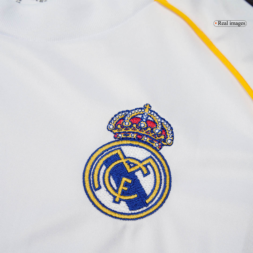 2025/26 Real Madrid Long Sleeves Jersey Home Custom Football Shirt