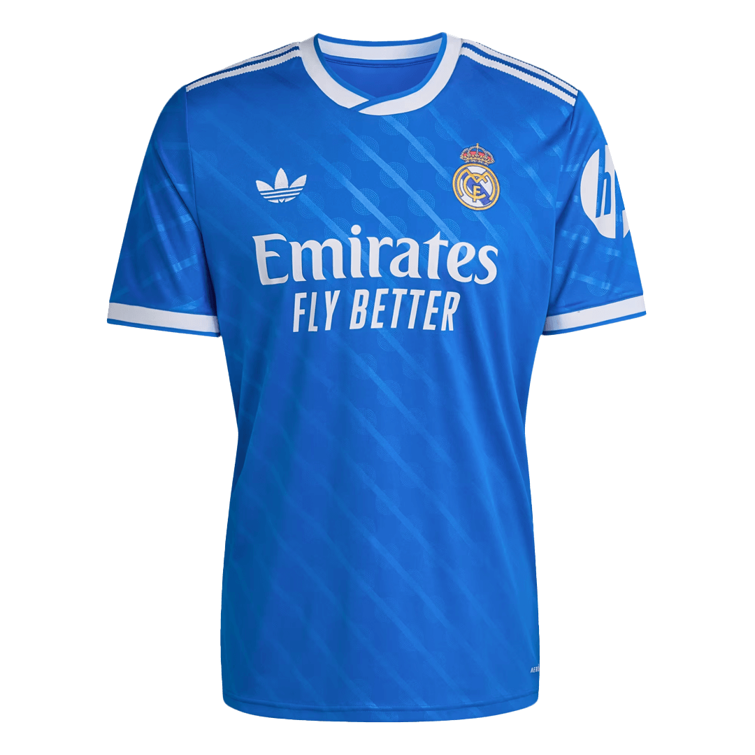 2025/26 Real Madrid Soccer Jersey Third Away Custom Football Shirt Fan Version