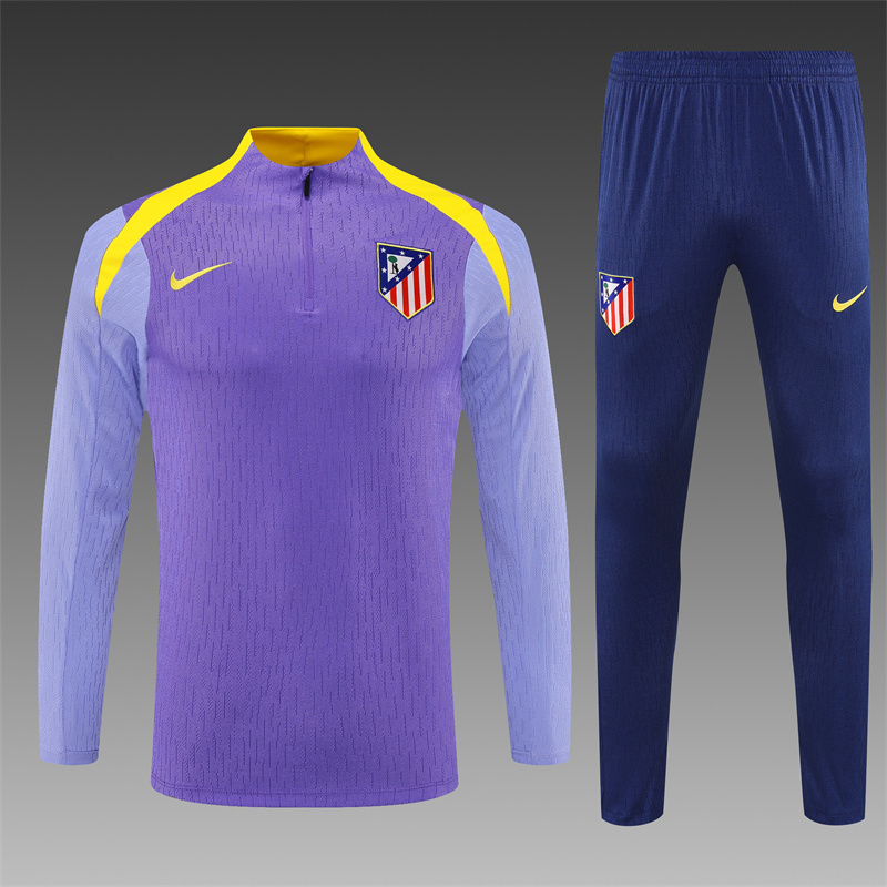 25/26 Atletico Madrid Tracksuit Sportswear Adult/Kids