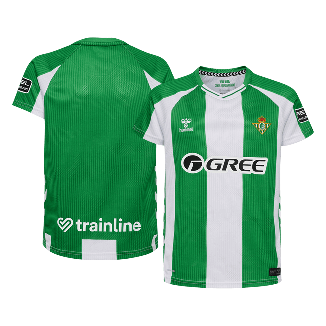 2025/26 Real Betis Soccer Jersey Home Custom Football Shirt Fan Version