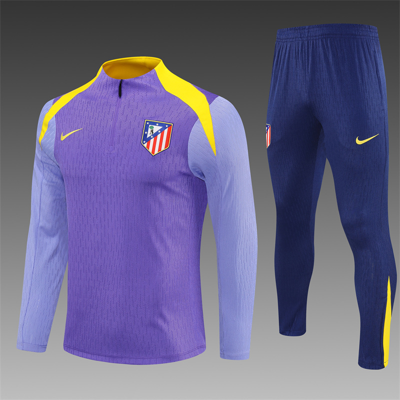 25/26 Atletico Madrid Tracksuit Sportswear Adult/Kids