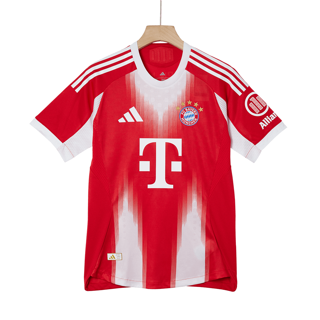 2025/26 Bayern Munich Soccer Jersey Home Custom Football Shirt Player Version