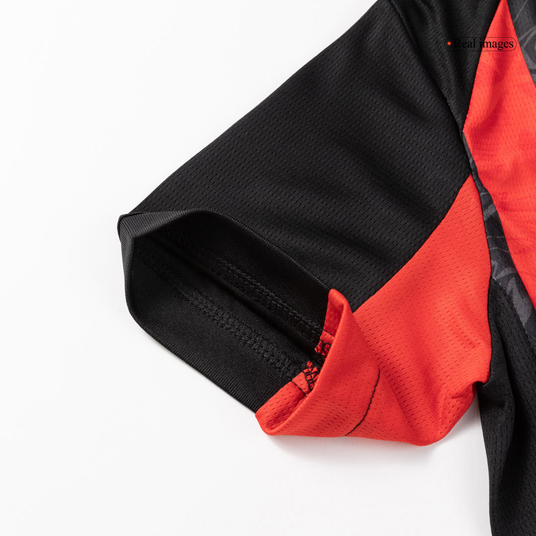 2025/26 AC Milan Kids Home Full Soccer Kits Football Shirt