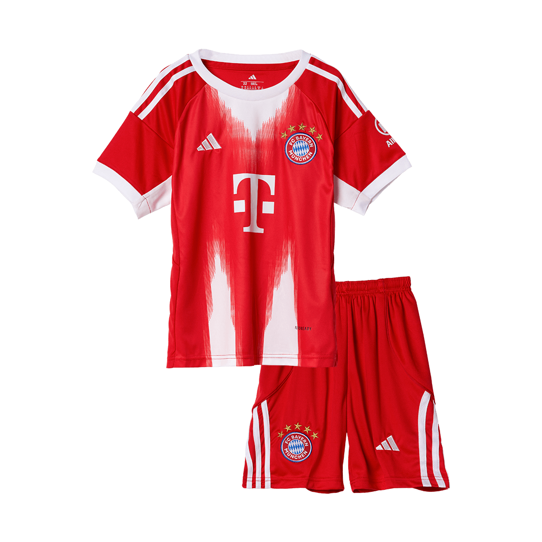2025/26 Bayern Munich Kids & Adults Home Full Soccer Kits Football Shirt