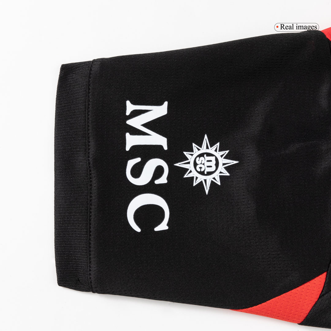 2025/26 AC Milan Kids Home Full Soccer Kits Football Shirt