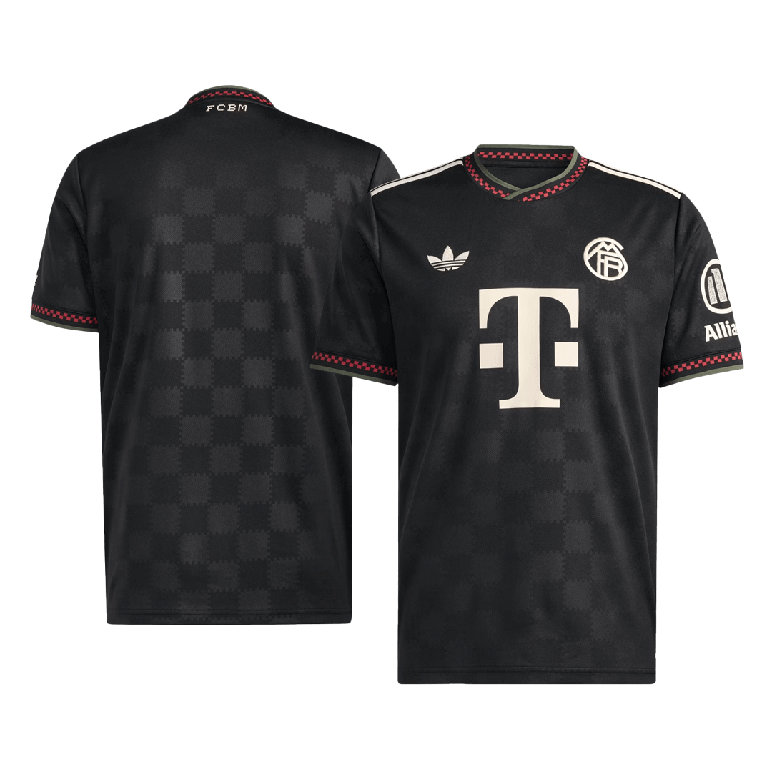 2025/26 Bayern Munich Soccer Jersey Third Away Custom Football Shirt Fan Version
