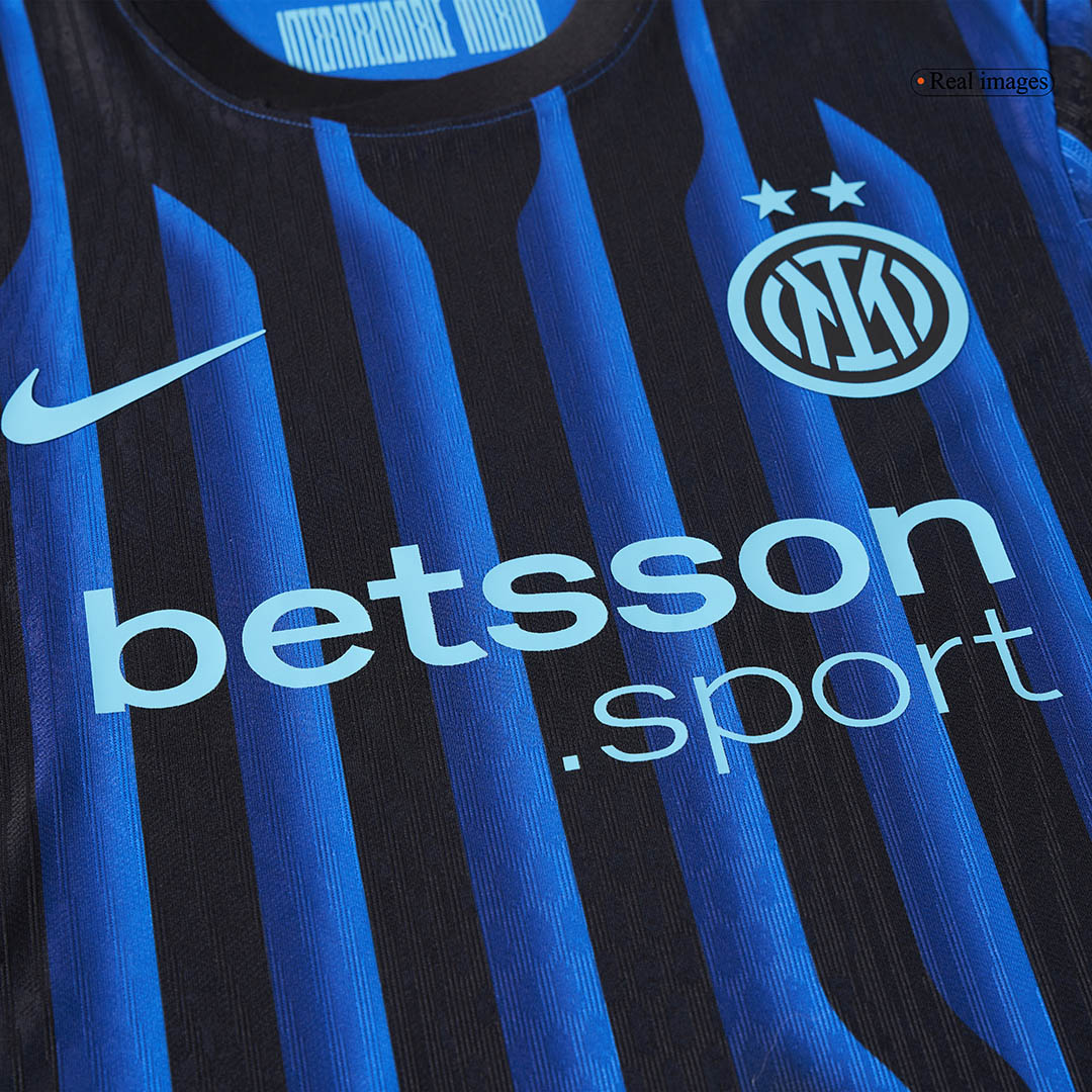 25/26 Inter Milan Soccer Jersey Home Custom Football Shirt Player Version