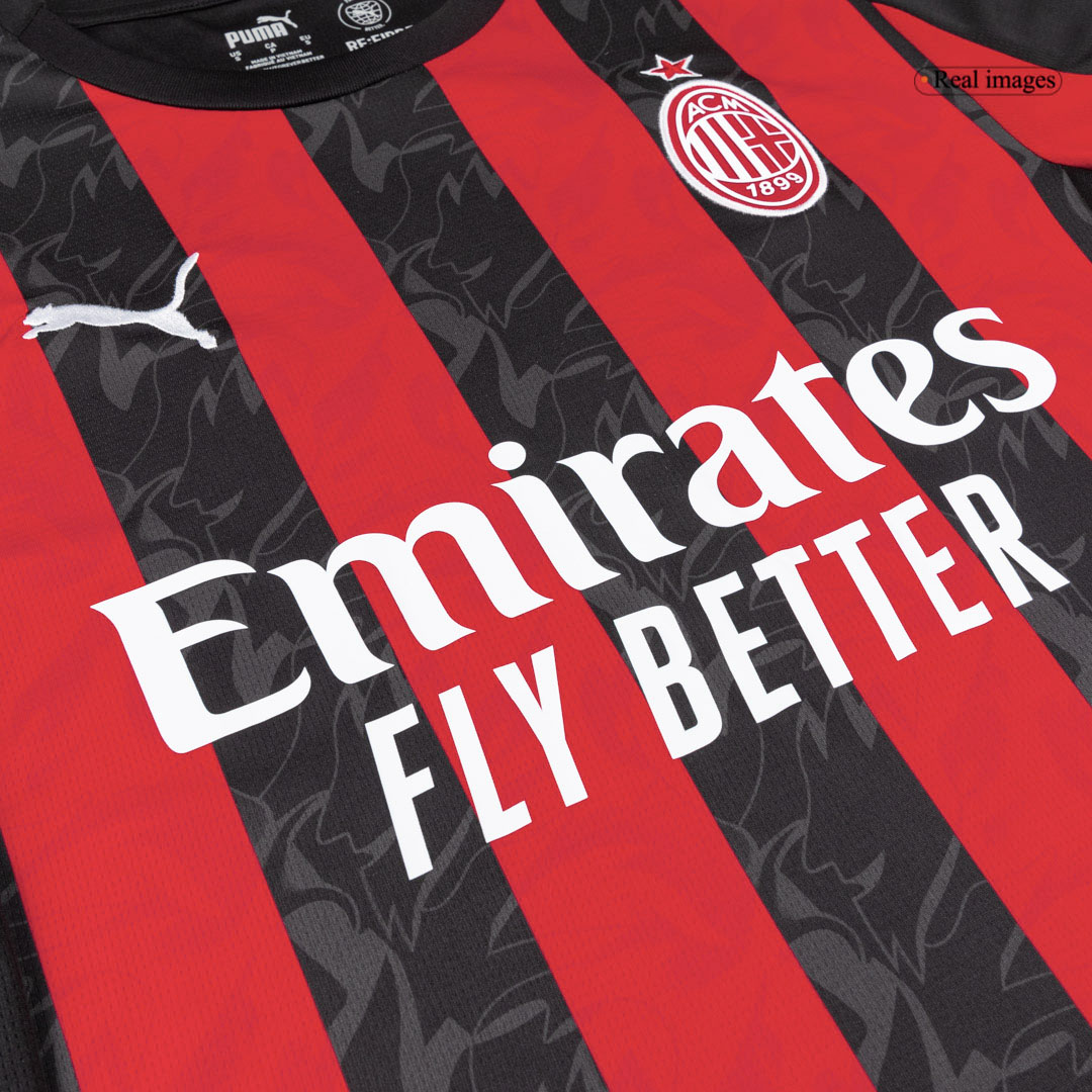 25/26 AC Milan Soccer Jersey Home Custom Football Shirt Fan Version
