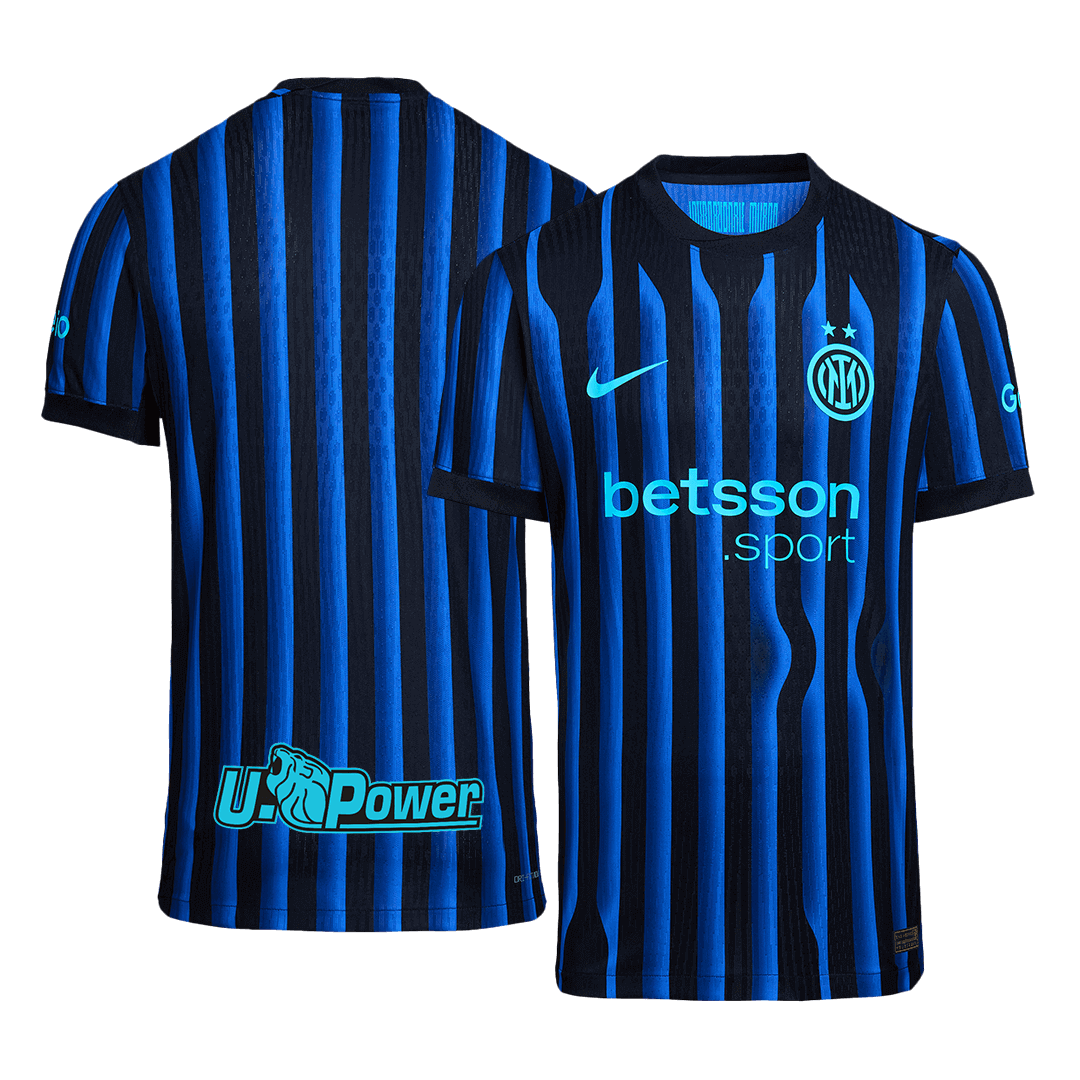 25/26 Inter Milan Soccer Jersey Home Custom Football Shirt Player Version