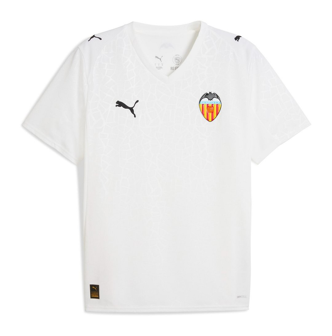 2025/26 Valencia Soccer Jersey Home Custom Football Shirt Fan Version