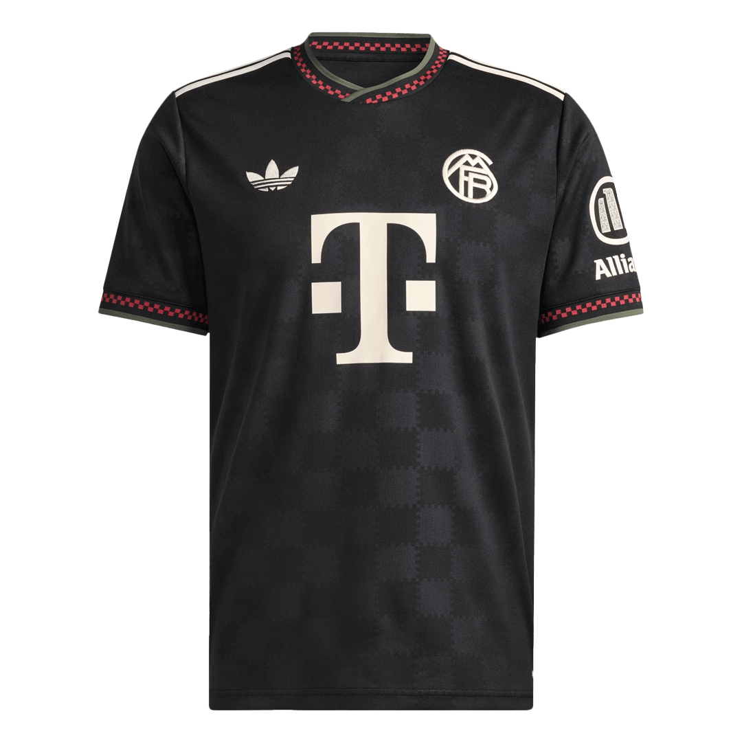 2025/26 Bayern Munich Soccer Jersey Third Away Custom Football Shirt Fan Version
