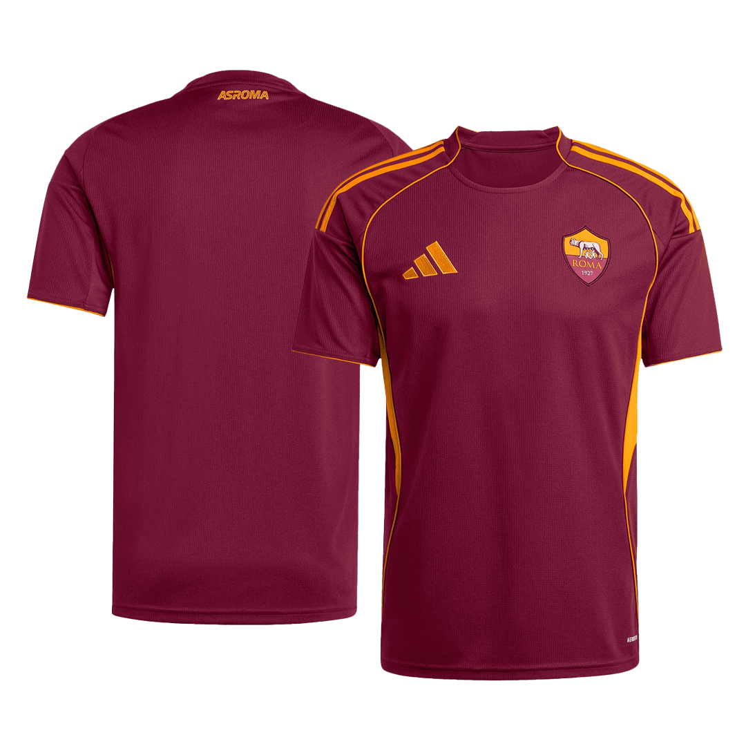 2025/26 Roma Soccer Jersey Home Custom Football Shirt Fan Version