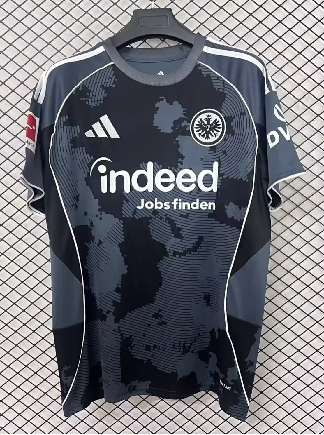 2025/26 Eintracht Frankfurt Soccer Jersey Third Away Custom Football Shirt Fan Version
