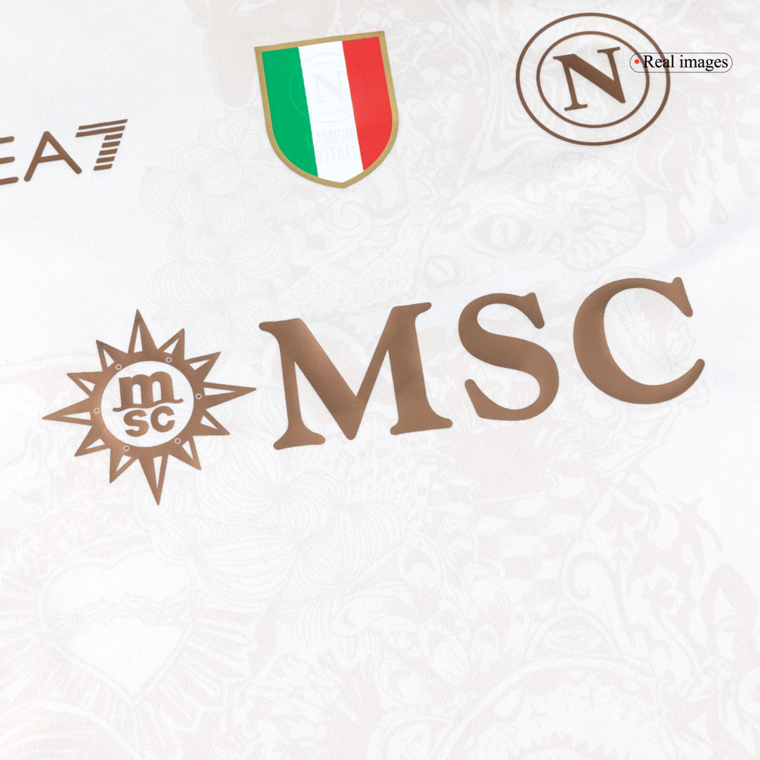 2025/26 Napoli Kids Away Full Soccer Kits Football Shirt