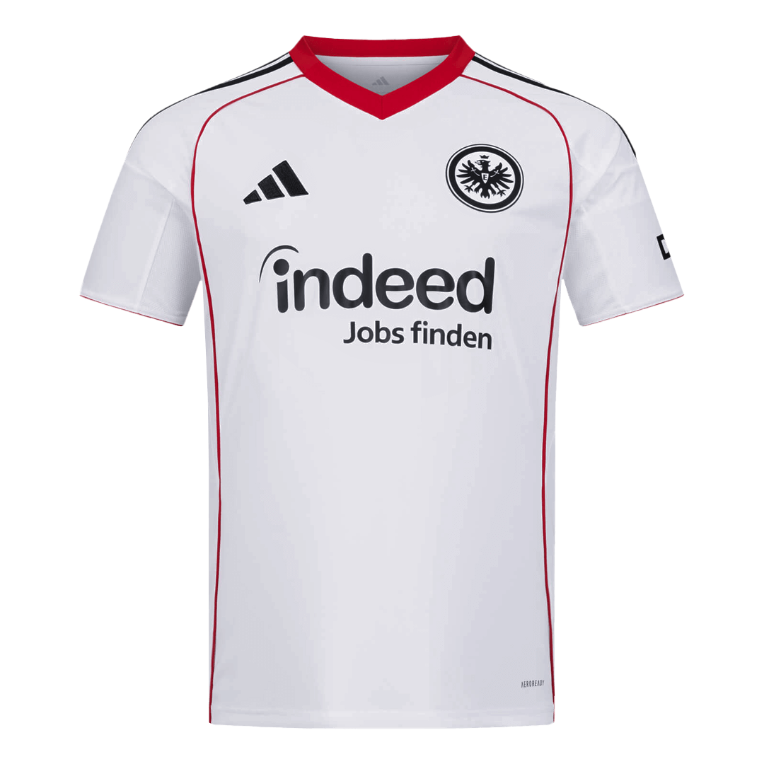 2025/26 Eintracht Frankfurt Soccer Jersey Away Custom Football Shirt Fan Version