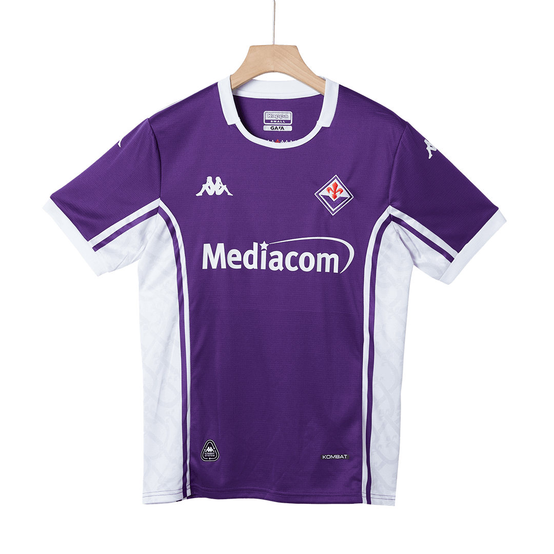 2025/26 Fiorentina Soccer Jersey Home Custom Football Shirt Fan Version
