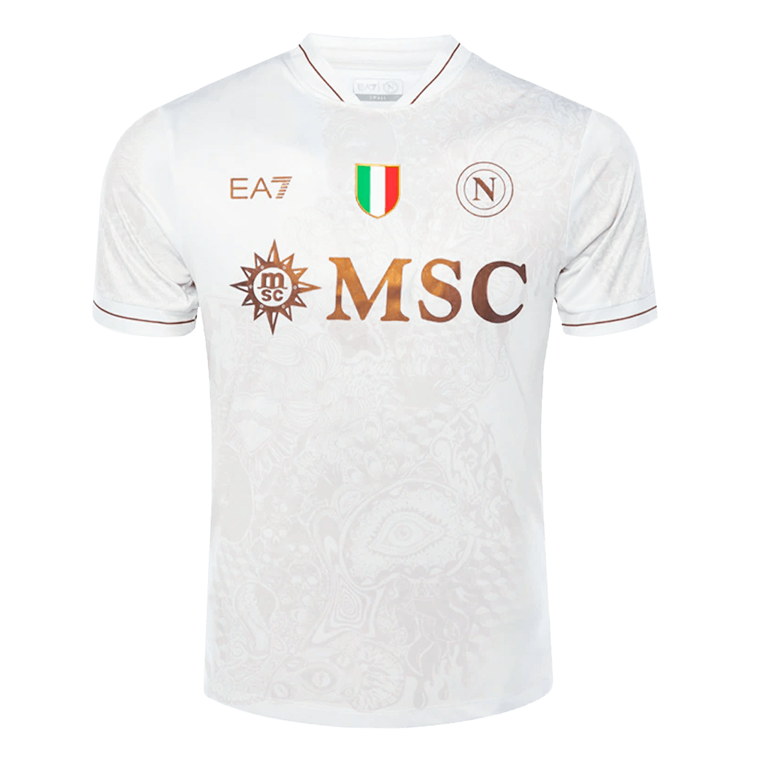 2025/26 Napoli Soccer Jersey Away Custom Football Shirt Fan Version