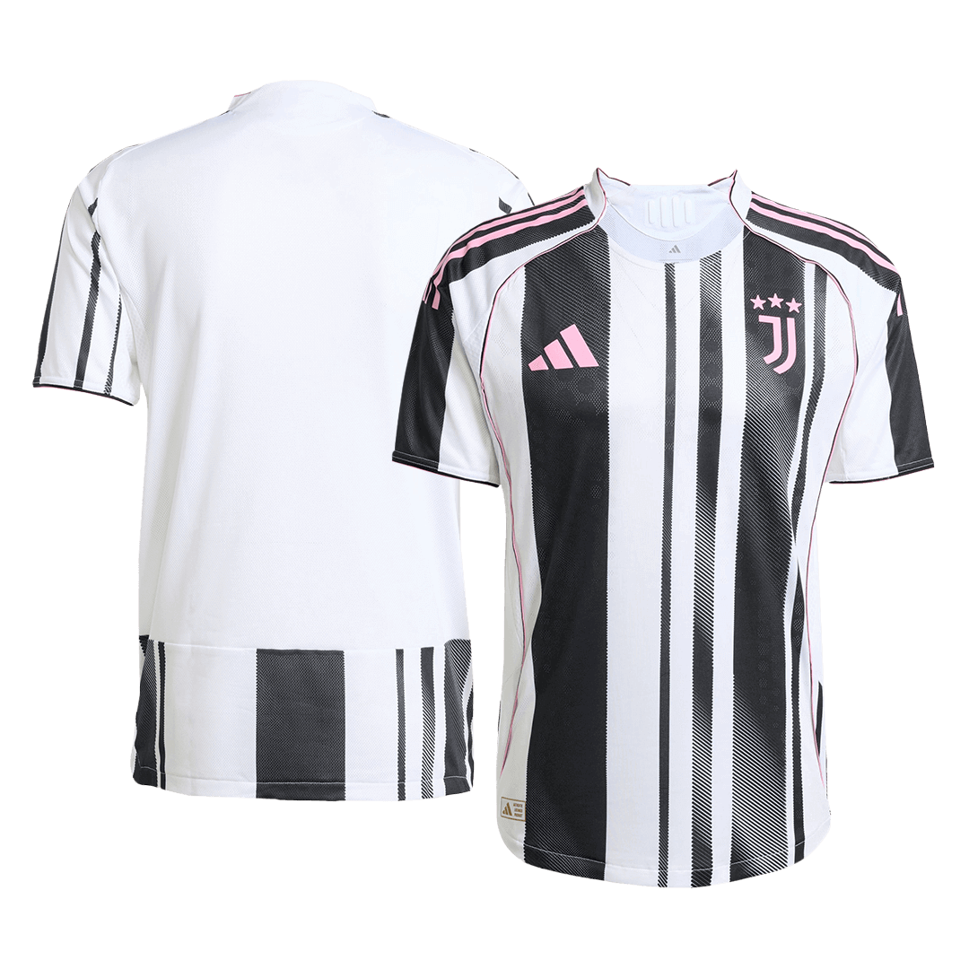 2025/26 Juventus Soccer Jersey Home Custom Football Shirt Player Version