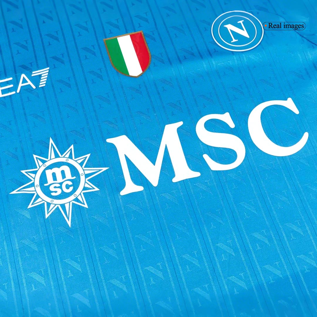 2025/26 Napoli Soccer Jersey Home Custom Football Shirt Player Version