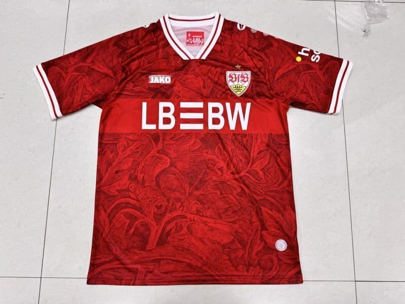 2025/26 VfB Stuttgart Soccer Jersey Away Custom Football Shirt Fan Version
