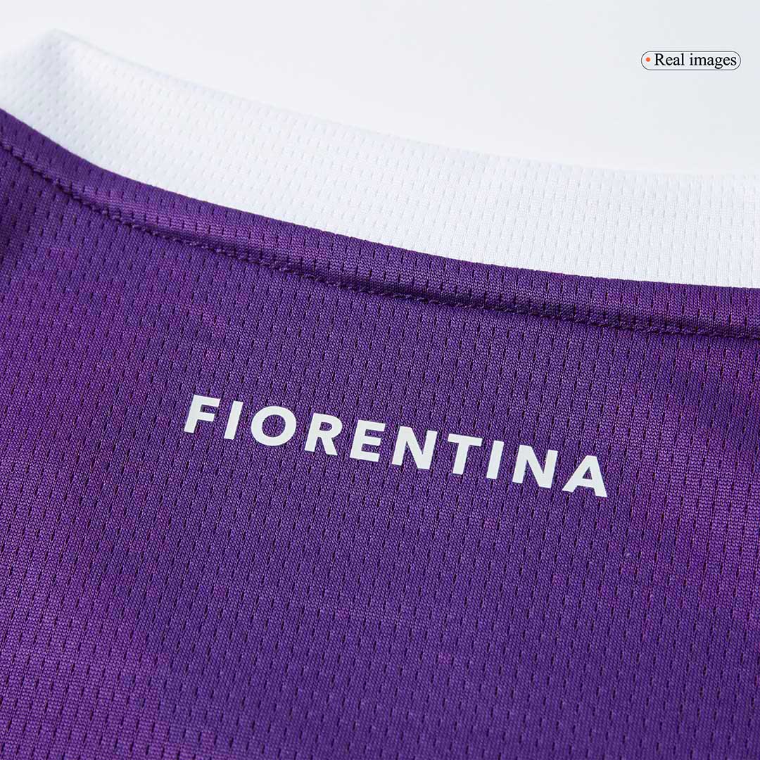 2025/26 Fiorentina Soccer Jersey Home Custom Football Shirt Fan Version