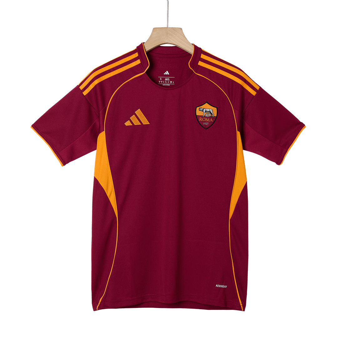 2025/26 Roma Soccer Jersey Home Custom Football Shirt Fan Version