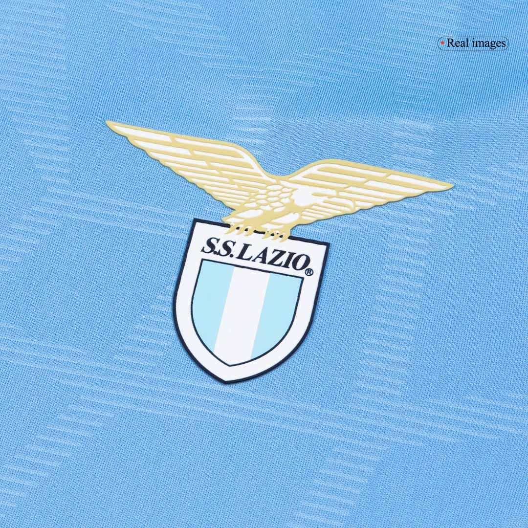 2025/26 Lazio Soccer Jersey Home Custom Football Shirt Fan Version