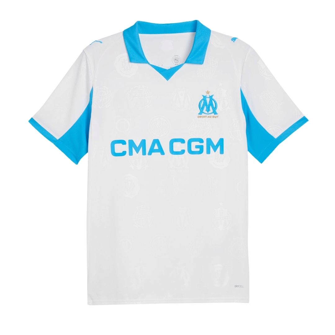 2025/26 Marseille Soccer Jersey Home Custom Football Shirt Fan Version