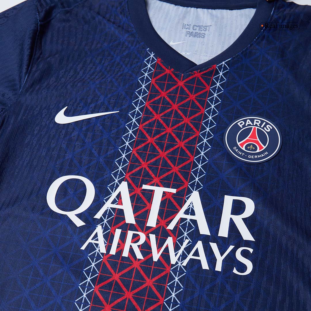 25/26 PSG Home Football Shirt Player version