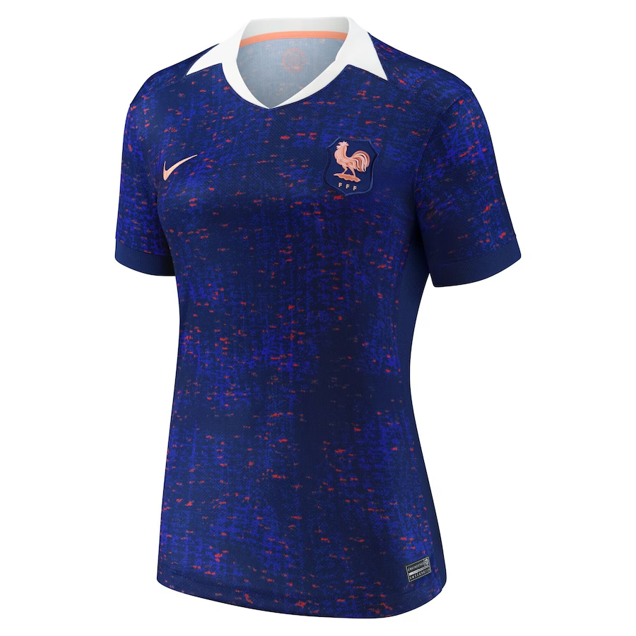 2025 Women France Soccer Jersey Home Custom Football Shirt Fan Version