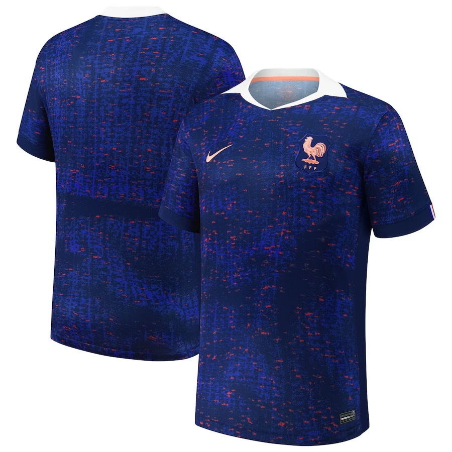 2025 France Soccer Jersey Home Custom Football Shirt Fan Version