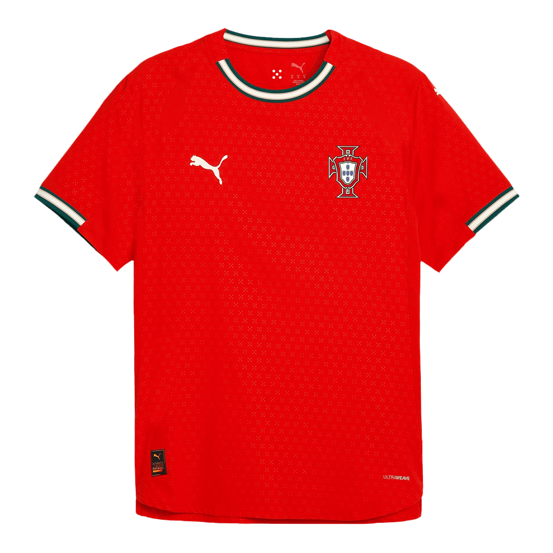 2025 Portugal Soccer Jersey Home Custom Football Shirt Player Version