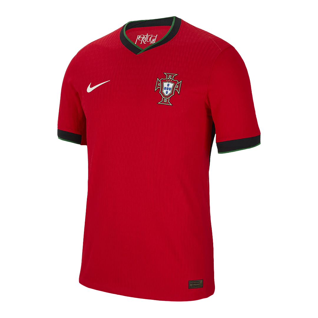 2024 Portugal Soccer Jersey Home Custom Football Shirt Player Version