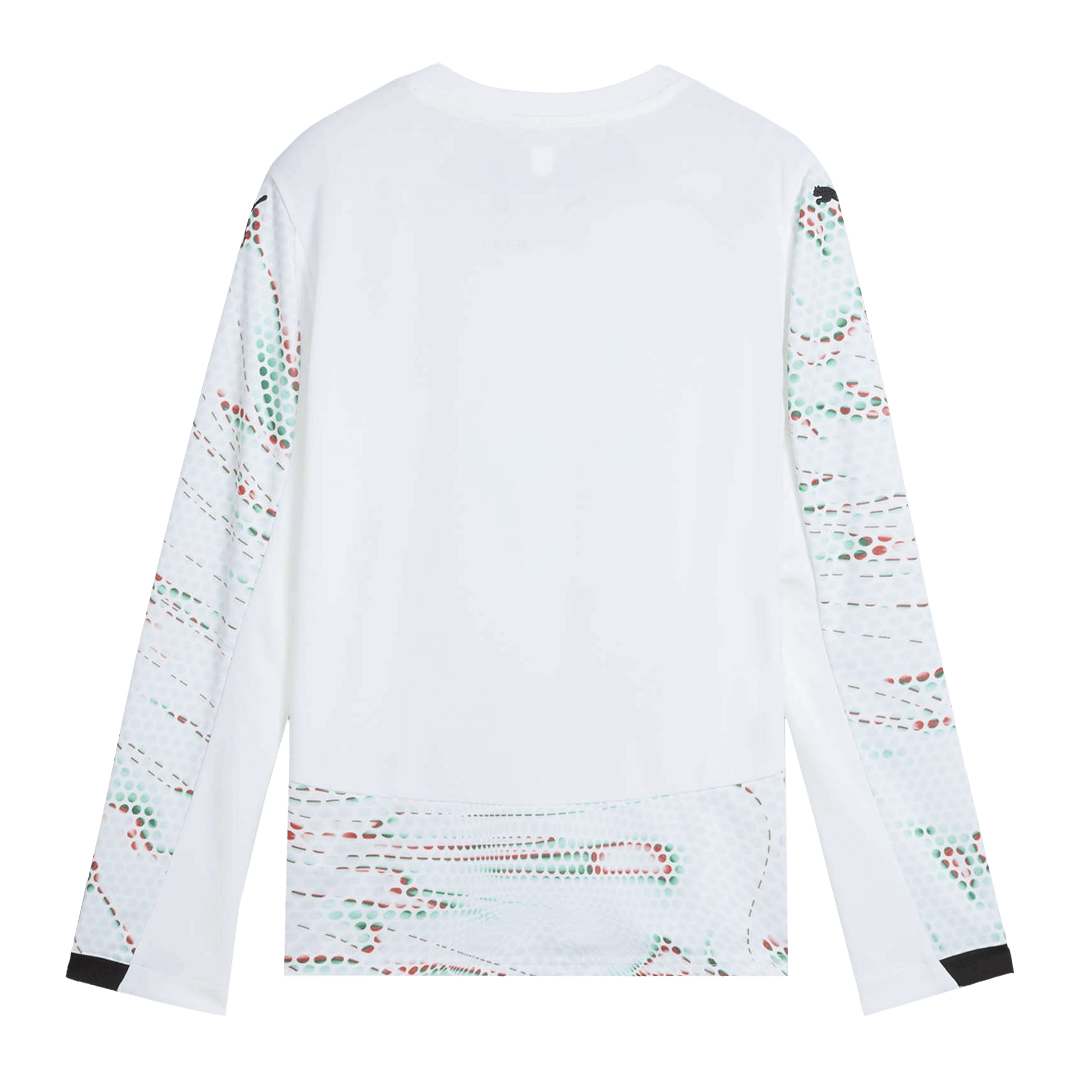 2025 Portugal Long Sleeve Soccer Jersey Away Football Shirt