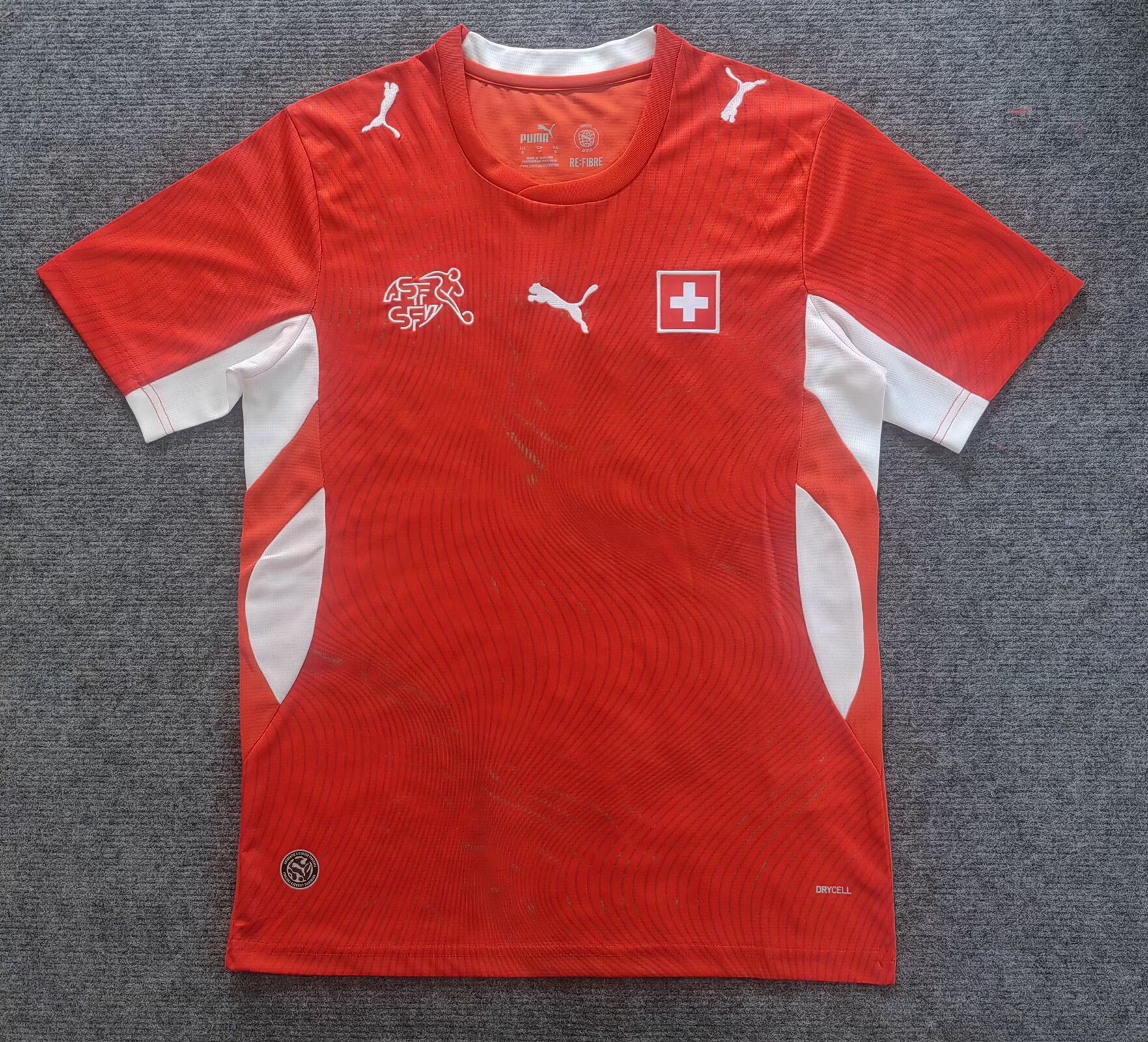 2025/26 Switzerland Soccer Jersey Home Football Shirt Fan version