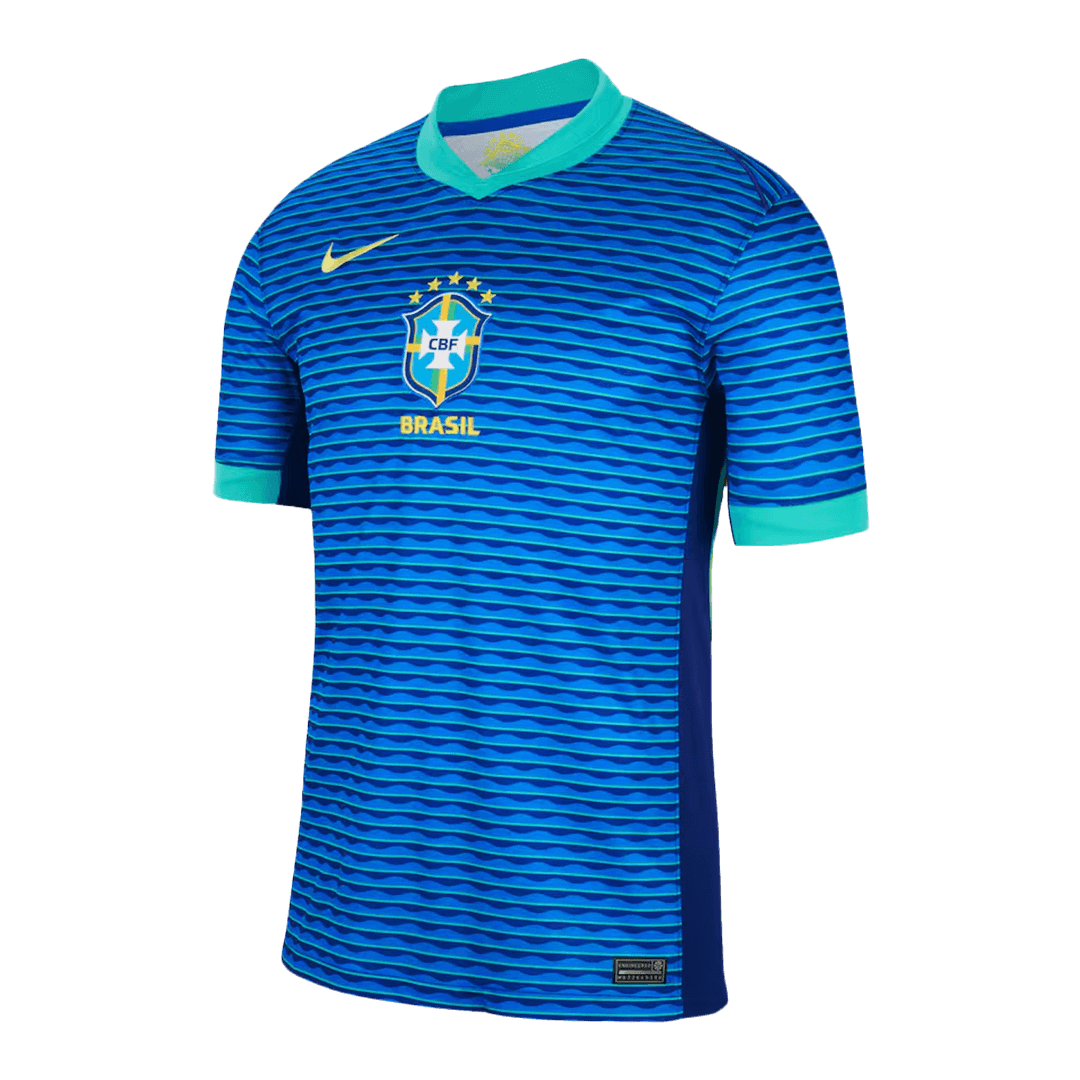 2024 Brazil Soccer Jersey Away Football Shirt Fan version