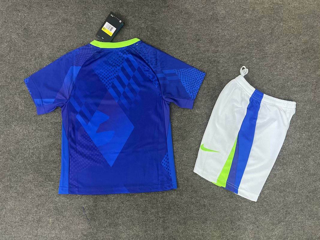 2025/2026 Brazil Away Football Shirt Kids Kits