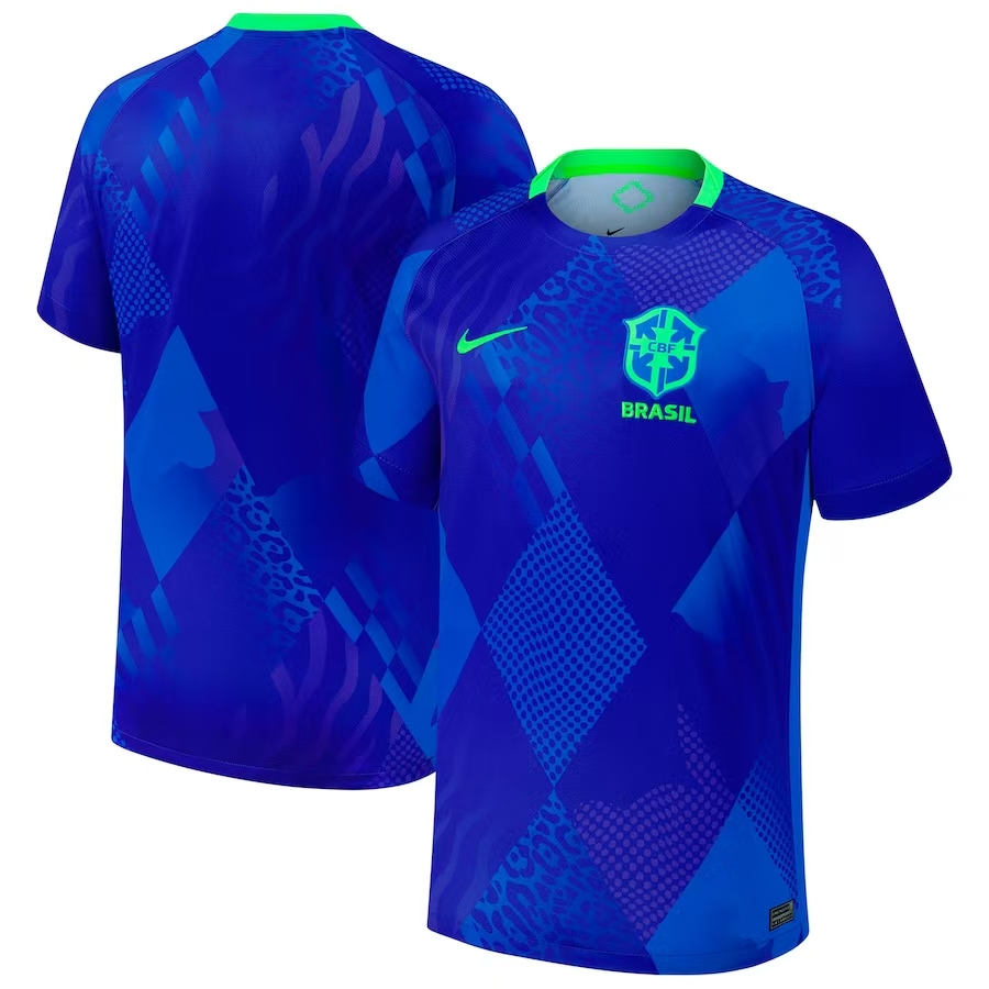 2025 Brazil Soccer Jersey Away Football Shirt Fan version