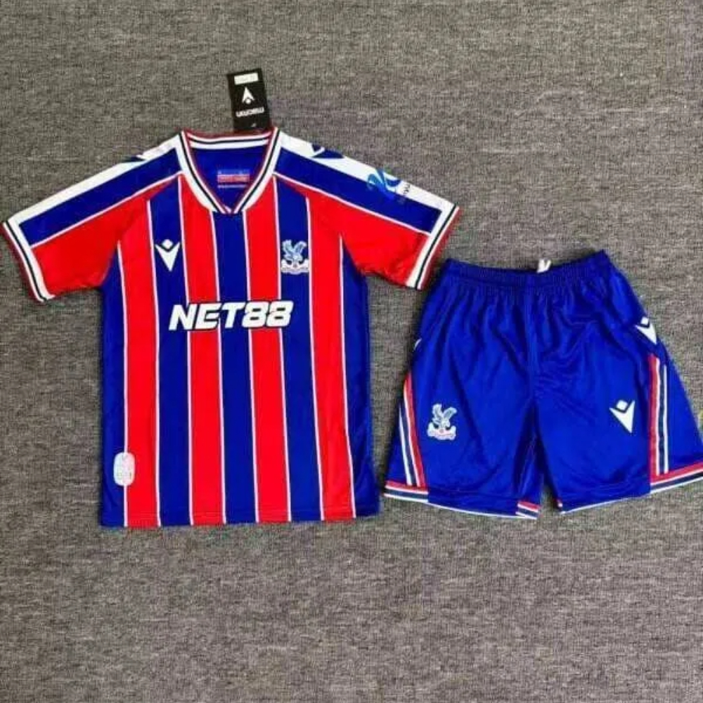2025/26 Crystal Palace Home Football Shirt Kids Kits
