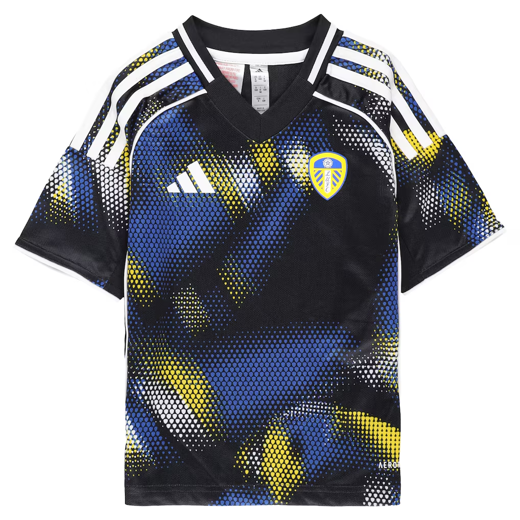 2025/26 Leeds United Third Away Football Shirt Kids Kits