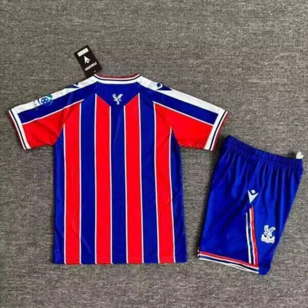 2025/26 Crystal Palace Home Football Shirt Kids Kits