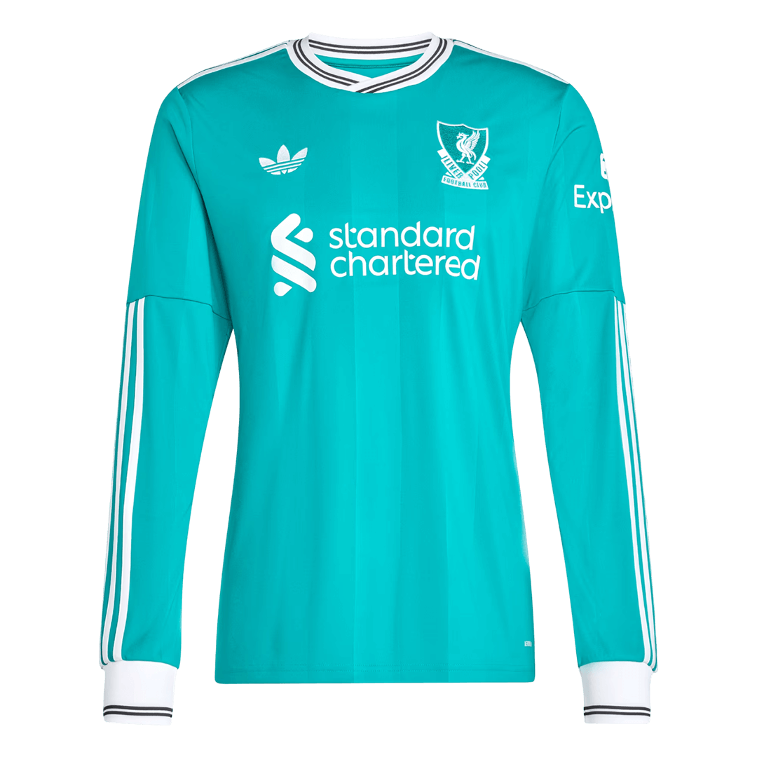 2025/26 Liverpool Long Sleeve Jersey Third Away Football Shirt