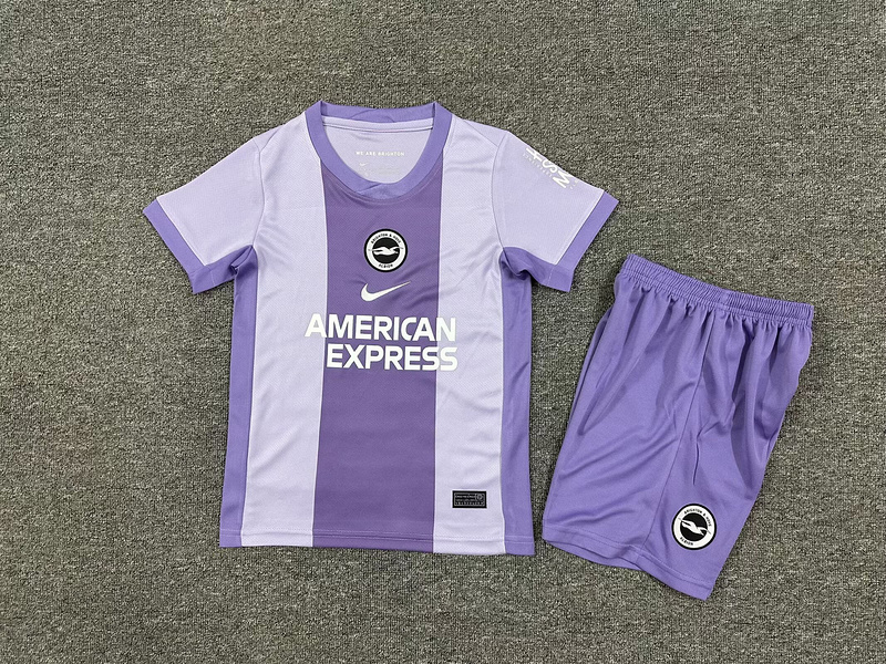 2025/26 Brighton Hove Albion Away Football Shirt Kids Kits
